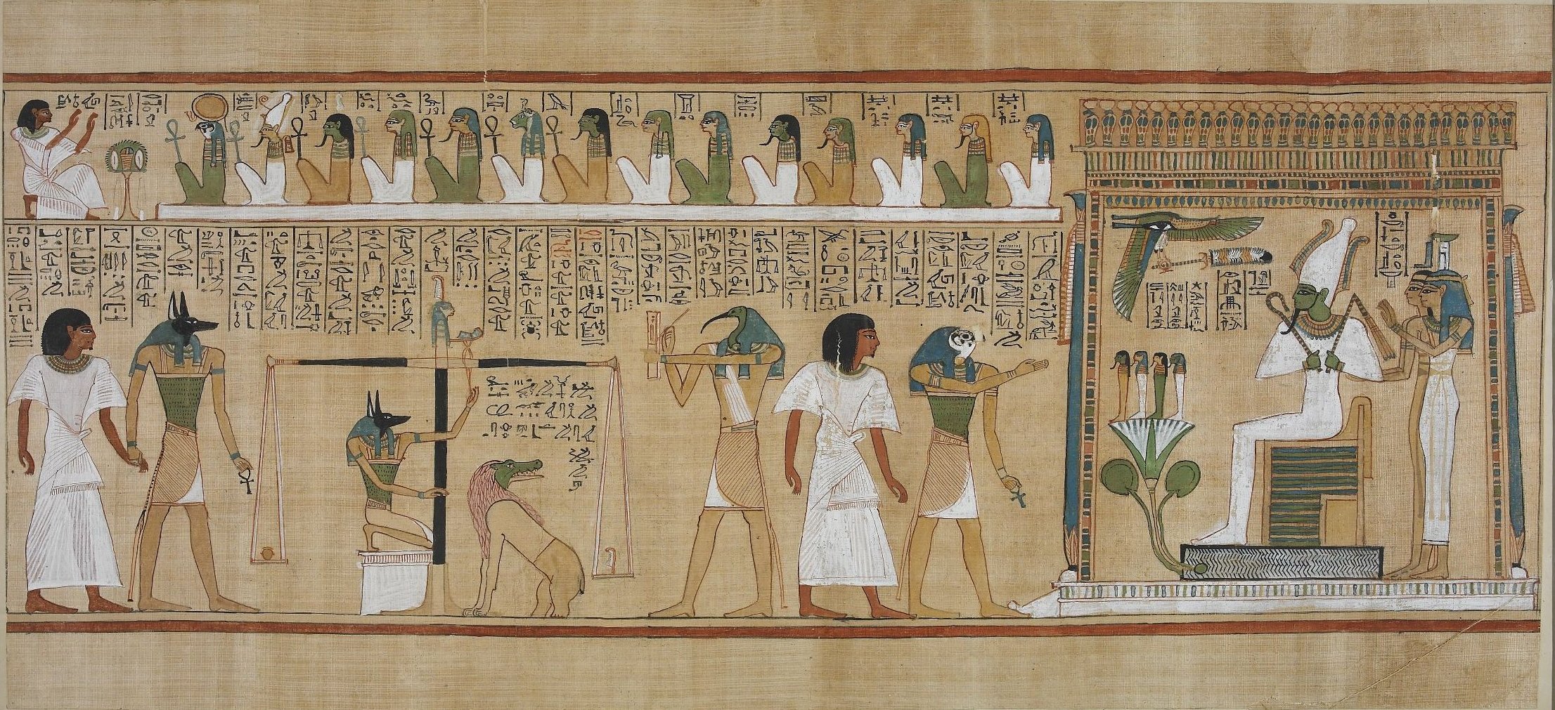 Book of the Dead of Hunefer sheet 3