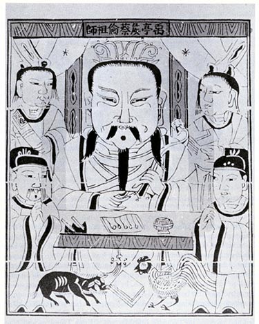 Print of Cai Lun